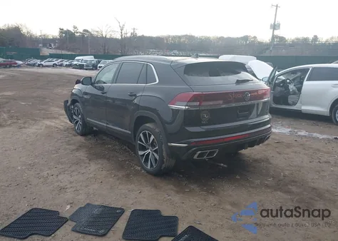 2025 Volkswagen Atlas Cross Sport 2.0T Sel Premium R-Line из США, поврежденный, VIN 1V2FE2CAXSC206406